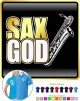 Saxophone Sax Baritone Sax God - POLO SHIRT  