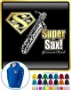 Saxophone Sax Baritone Super Sax - ZIP HOODY  