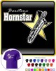 Saxophone Sax Baritone Hornstar - T SHIRT