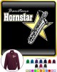 Saxophone Sax Baritone Hornstar - ZIP SWEATSHIRT  