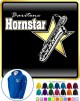 Saxophone Sax Baritone Hornstar - ZIP HOODY  