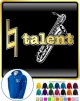 Saxophone Sax Baritone Natural Talent - ZIP HOODY  