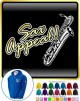 Saxophone Sax Baritone Sax Appeal - ZIP HOODY  
