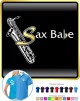 Saxophone Sax Baritone Sax Babe - POLO SHIRT  