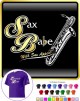 Saxophone Sax Baritone Sax Babe With Sax Appeal - T SHIRT