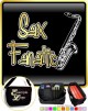 Saxophone Sax Tenor Fanatic - TRIO SHEET MUSIC & ACCESSORIES BAG 