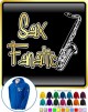 Saxophone Sax Tenor Fanatic - ZIP HOODY 