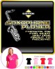 Saxophone Sax Tenor Forgive Me - LADYFIT T SHIRT 