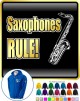 Saxophone Sax Tenor Rule - ZIP HOODY 