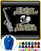 Saxophone Sax Tenor Play For A Pint - ZIP HOODY 