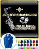 Saxophone Sax Tenor Well Lubricated - ZIP HOODY 