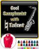 Saxophone Sax Tenor Cool Natural Talent - HOODY 
