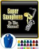 Saxophone Sax Tenor Super Rescue - ZIP HOODY 