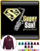 Saxophone Sax Tenor Super - ZIP SWEATSHIRT 