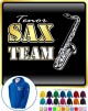 Saxophone Sax Tenor Team - ZIP HOODY 