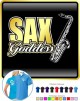 Saxophone Sax Tenor Goddess - POLO SHIRT 