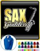 Saxophone Sax Tenor Goddess - ZIP HOODY 