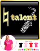 Saxophone Sax Tenor Natural Talent - LADYFIT T SHIRT 
