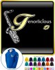 Saxophone Sax Tenor Tenorlicious Kiss - ZIP HOODY 