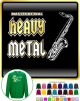 Saxophone Sax Tenor Master Heavy Metal - SWEATSHIRT 