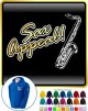 Saxophone Sax Tenor Appeal - ZIP HOODY 