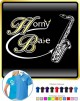 Saxophone Sax Tenor Horny Babe - POLO SHIRT 