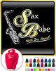 Saxophone Sax Tenor Sax Babe Appeal - HOODY 