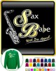 Saxophone Sax Tenor Sax Babe Appeal - SWEATSHIRT 