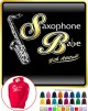 Saxophone Sax Tenor Saxophone Babe Attitude - HOODY 