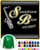 Saxophone Sax Tenor Saxophone Babe Attitude - SWEATSHIRT 