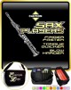Saxophone Sax Soprano Blow Harder - TRIO SHEET MUSIC & ACCESSORIES BAG 