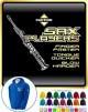 Saxophone Sax Soprano Blow Harder - ZIP HOODY 