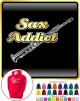 Saxophone Sax Soprano Sax Addict - HOODY 