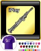 Saxophone Sax Soprano I Play - T SHIRT