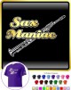 Saxophone Sax Soprano Maniac - T SHIRT