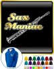 Saxophone Sax Soprano Maniac - ZIP HOODY 