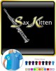 Saxophone Sax Soprano Sax Kitten 1 - POLO SHIRT 