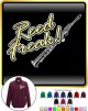 Saxophone Sax Soprano Reed Freak - ZIP SWEATSHIRT 