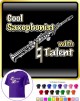 Saxophone Sax Soprano Cool Natural Talent - T SHIRT