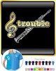 Saxophone Sax Soprano Treble Trouble - POLO SHIRT 