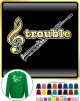 Saxophone Sax Soprano Treble Trouble - SWEATSHIRT 