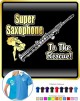 Saxophone Sax Soprano Super Rescue - POLO SHIRT 
