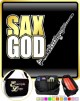 Saxophone Sax Soprano Sax God - TRIO SHEET MUSIC & ACCESSORIES BAG 