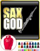 Saxophone Sax Soprano Sax God - HOODY 