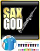 Saxophone Sax Soprano Sax God - POLO SHIRT 