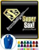 Saxophone Sax Soprano Super - ZIP HOODY 