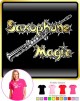 Saxophone Sax Soprano Magic - LADYFIT T SHIRT 