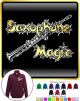 Saxophone Sax Soprano Magic - ZIP SWEATSHIRT 