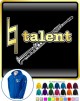Saxophone Sax Soprano Natural Talent - ZIP HOODY 