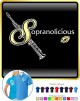 Saxophone Sax Soprano Sopranolicious Kiss - POLO SHIRT 